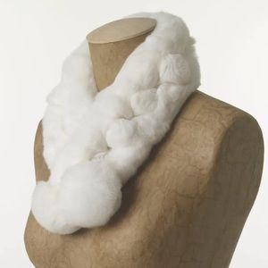 Feldur rabbit fur scarf from Iceland